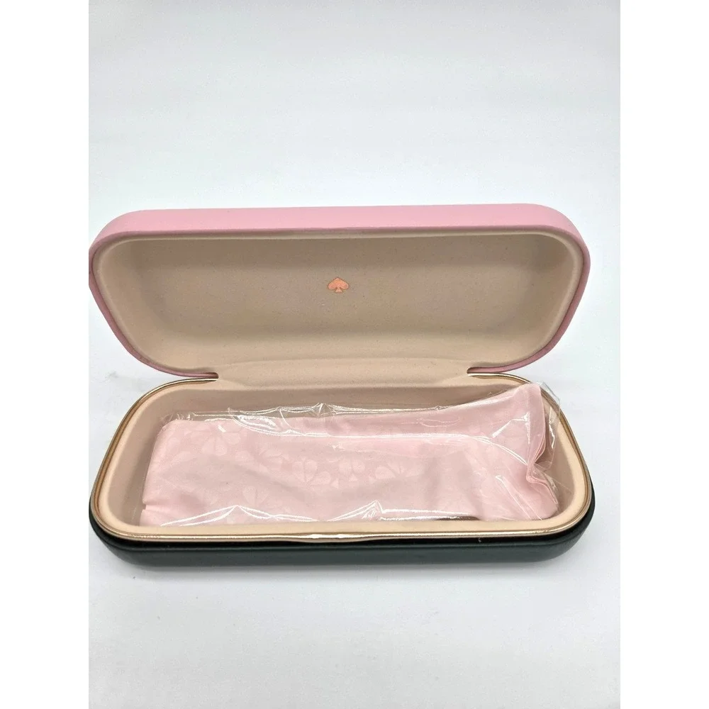 Kate‎ Spade New York  New Glasses Case with Wipe Pink Grean two Tone